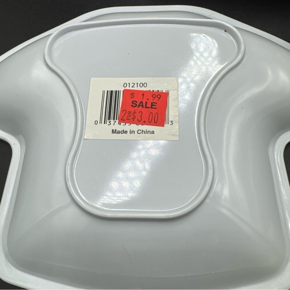 (7) New Aloha Hawaiian Shirt Melamine Plastic Plates Tropical Surfing 8" x 7" - Picture 6 of 6